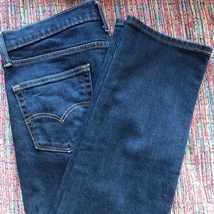 Levis 511 Men’s Dark Wash Slim Fit Jeans Sz 34x29